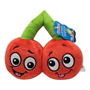 Haribo Cherries Scented Collectible Plush Cherry Candy by Jakks 7"‎ w/ Tag